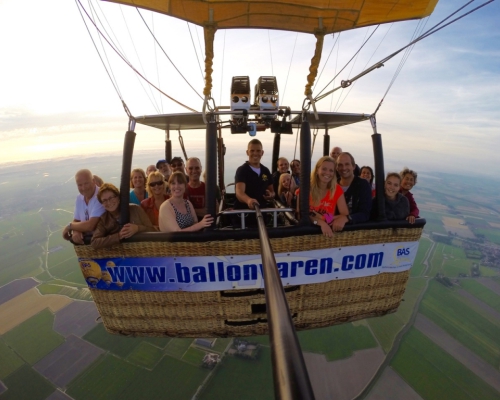 Ballonvaart vanaf Schagen naar Opmeer